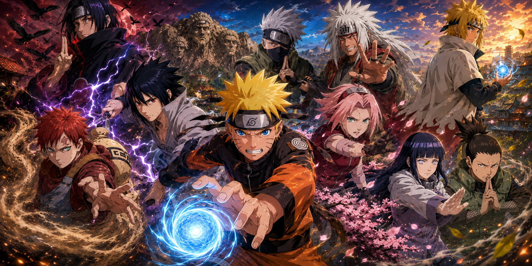 10 Karakter Naruto Lengkap Di Dalam Film Dengan Nama Nama